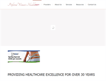 Tablet Screenshot of preferredwomenshealthcare.com